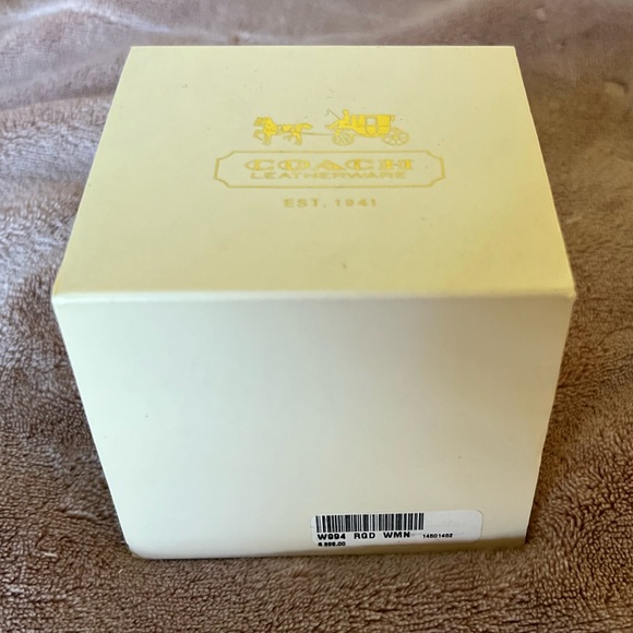 Coach rose gold etched face watch. - Picture 5 of 5